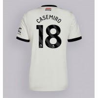 Fotbalové Dres Manchester United Casemiro #18 Alternativní 2024-25 Krátký Rukáv